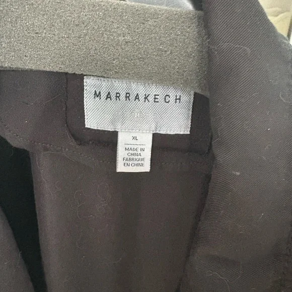 Anthropologie Black Leather Jacket Sleek Modern Design - Picture 2 of 3